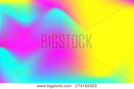 Gradient Mesh Abstract Background. Blurred Bright Colors Mesh Background. Vivid Smooth Mesh Blurred 