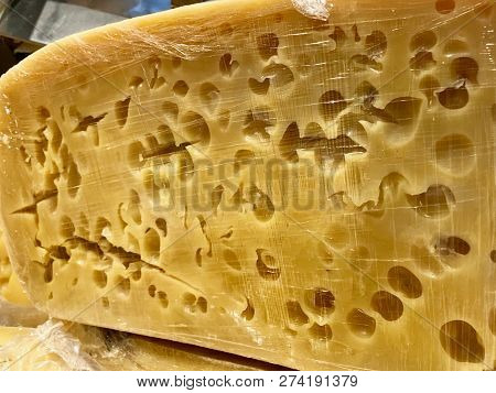 Turkish Traditional Gravyer / Gruyere Cheese In Package From Kars