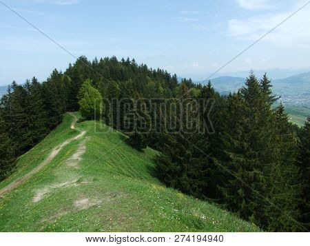 Pastures And Hills Of The Zürchersmühle Village - Canton Of Appenzell Ausserrhoden, Switzerland