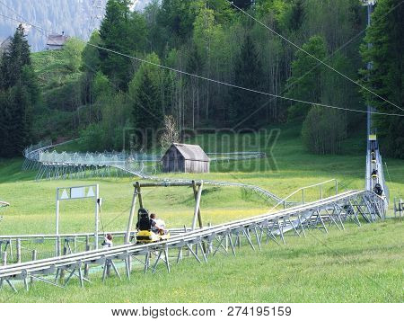 Alpine Coaster At Jakobsbad - Canton Of Appenzell Ausserrhoden, Switzerland