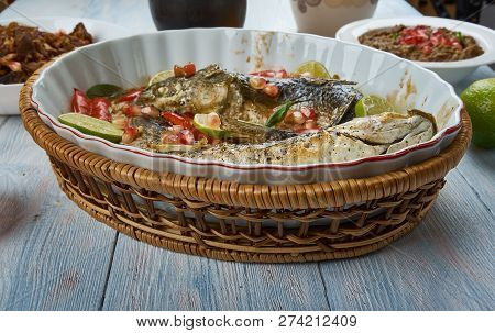 Levant Baked Grey Mullet