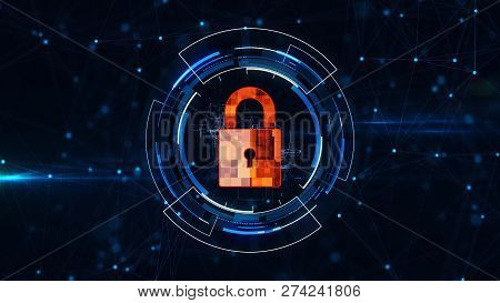 Security Network Concept.