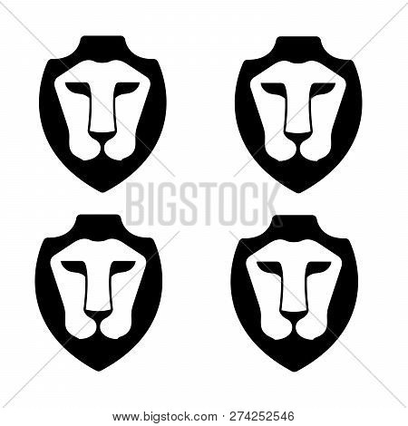 Black Flat Simple Icon Style Line Art Vector