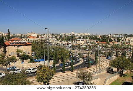 View On East Jerusalen, Israel, From Walls Of Old City