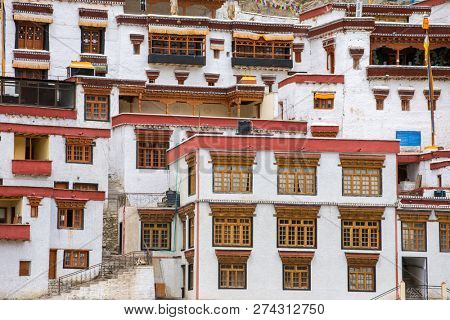 Rizong buddhist monastery near Leh, Ladakh, India.