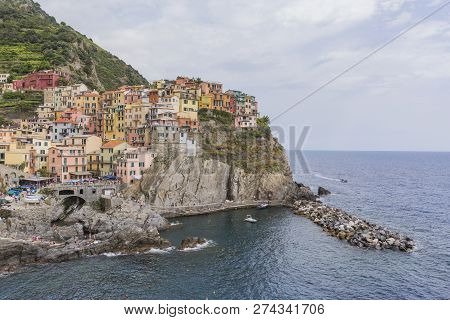 Manarola City. Cinca Terre. Italy