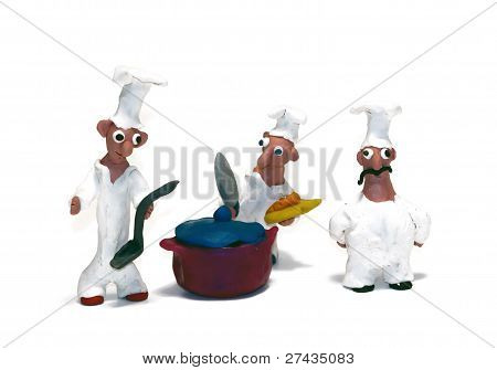 gay chef preparano cena