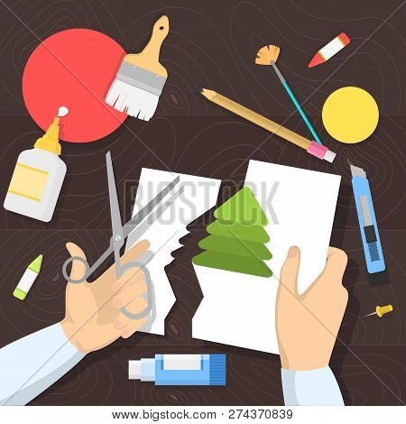 Workshop Concept. Idea Of Education And Creativity