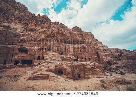 Petra - An Ancient City, The Capital Of The Edomites, Edomae, Later The Capital Of The Nabataean Kin