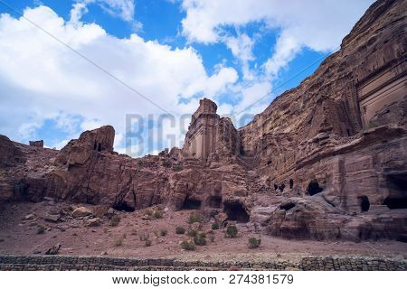 Petra - An Ancient City, The Capital Of The Edomites, Edomae, Later The Capital Of The Nabataean Kin