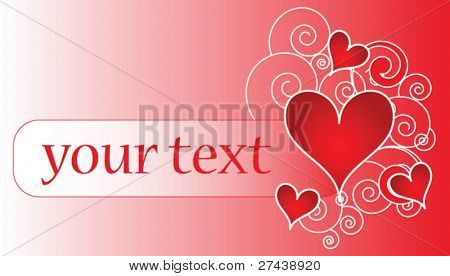 St Valentine Day banner