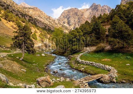 Tajikistan Mountain Beautiful, Fann Mountain, Kulikalon Lakes