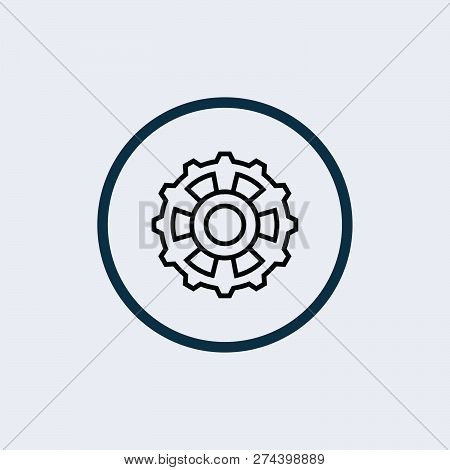 Settings Icon With Additional Gears Icon, Vector Illustration. Setting Icon. Settings - Stock Vector