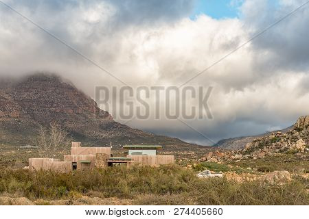 Kromrivier, South Africa, August 25, 2018: The Restaurant, Shop And Reception Office At Kromrivier C