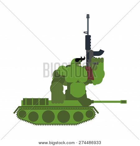 Centaur Tank. Half Fighting Machine And Half Warrior. Military Monster. War Beast
 

 