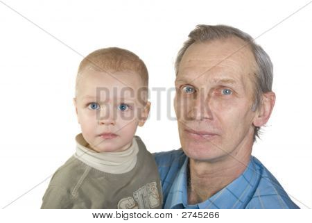 Großvater und Enkel