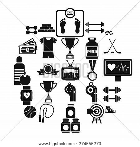 Tussle Icons Set. Simple Set Of 25 Tussle Icons For Web Isolated On White Background