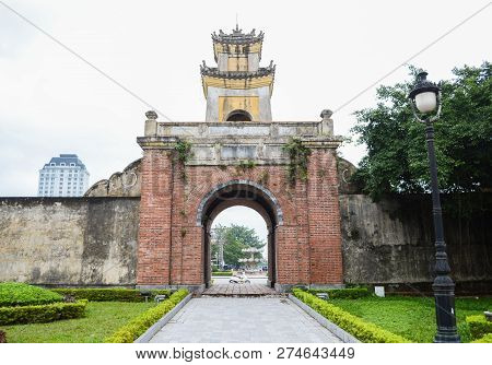 Dong Hoi, Vietnam - Nov 24, 2018 : Ancient Citadel Of Dong Hoi At Dong Hoi City, Quang Binh Province