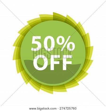 Mega Sale With Upto 50 Discount Offer, Creative Poster, Banner Or Flyer Design, 3d Typographical Bac