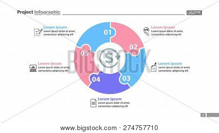 Colorful Jigsaw Puzzle Cycle Chart Template.business Data. Graph, Chart, Design. Creative Concept Fo