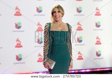LAS VEGAS - NOV 15:  Lili Estefan at the 19th Annual Latin GRAMMY Awards - Arrivals at the MGM Garden Arena on November 15, 2018 in Las Vegas, NV