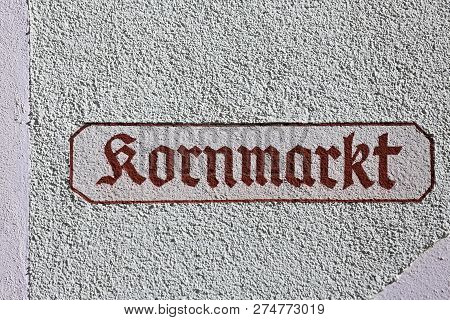 Bad Windsheim A City In Bavaria, Germany, With Many Historical Attractions