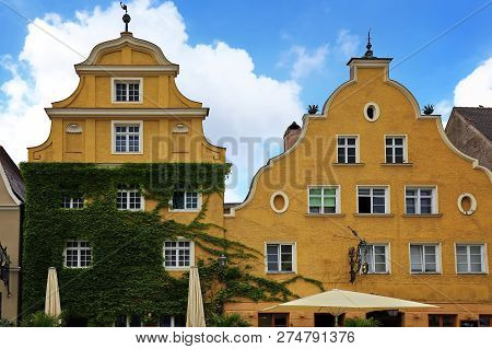 Memmingen Is A City In Bayern/germany With Many Historical Attractions