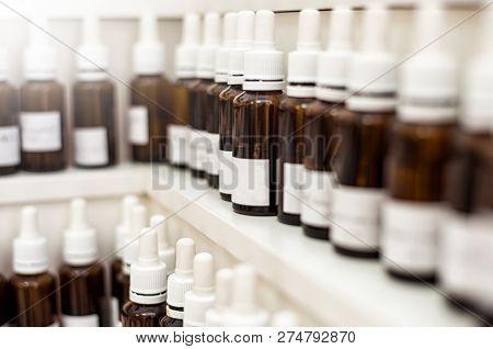 Perfumery Lab Fragrance Bubbles With Aroma Oils