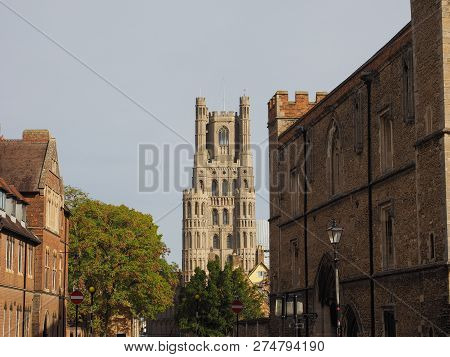Ely Cathedral In Ely