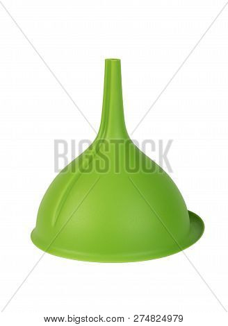 Green Plastic Kitchen Funnel
