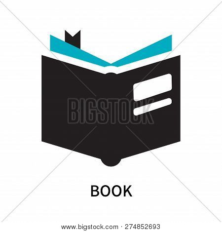 Book Icon Isolated On White Background. Book Icon Simple Sign. Book Icon Trendy And Modern Symbol Fo