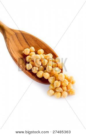 ceci sul cucchiaio