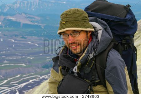 Tourist. Kamchatka.