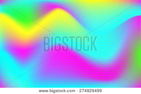 Gradient Mesh Abstract Background. Blurred Bright Colors Mesh Background. Vivid Smooth Mesh Blurred 