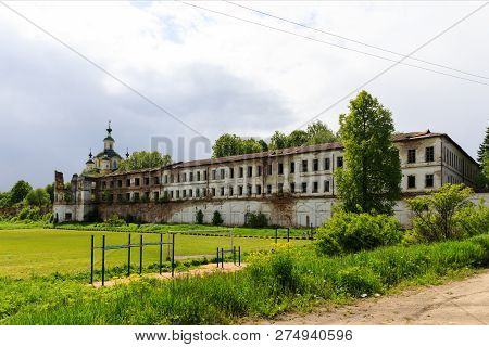 Cathedral Of The Ascension Of The Lord. Spaso-sumorin Monastery. Totma. Vologda Region. Russia.