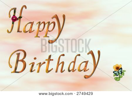 お誕生日おめでとう
