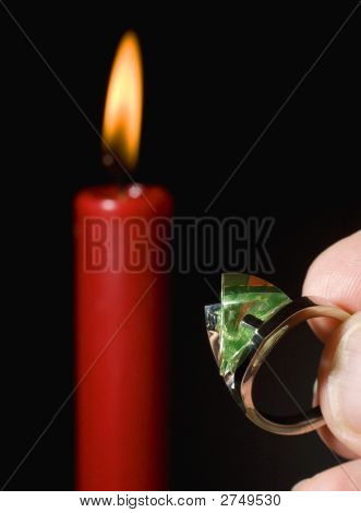 Anello a lume di candela