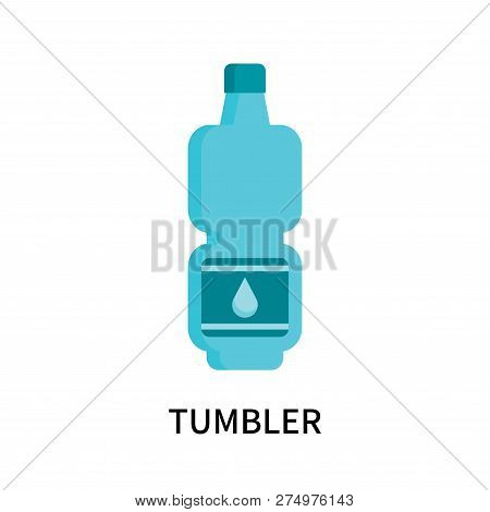 Tumbler Icon Isolated On White Background. Tumbler Icon Simple Sign. Tumbler Icon Trendy And Modern 