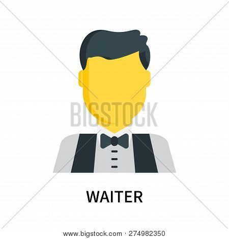 Waiter Icon Isolated On White Background. Waiter Icon Simple Sign. Waiter Icon Trendy And Modern Sym