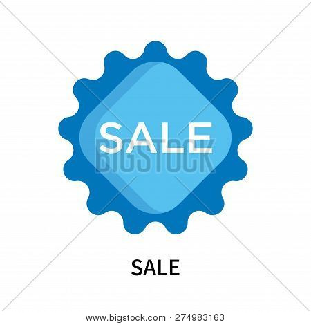 Sale Icon Isolated On White Background. Sale Icon Simple Sign. Sale Icon Trendy And Modern Symbol Fo