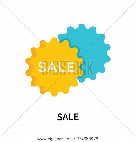 Sale Icon Isolated On White Background. Sale Icon Simple Sign. Sale Icon Trendy And Modern Symbol Fo
