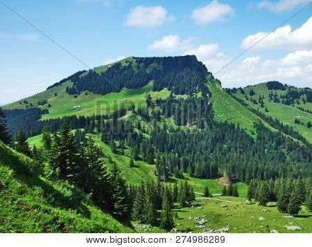Stockberg Peak On The Obertoggenburg Mountain - Canton St. Gallen, Switzerland