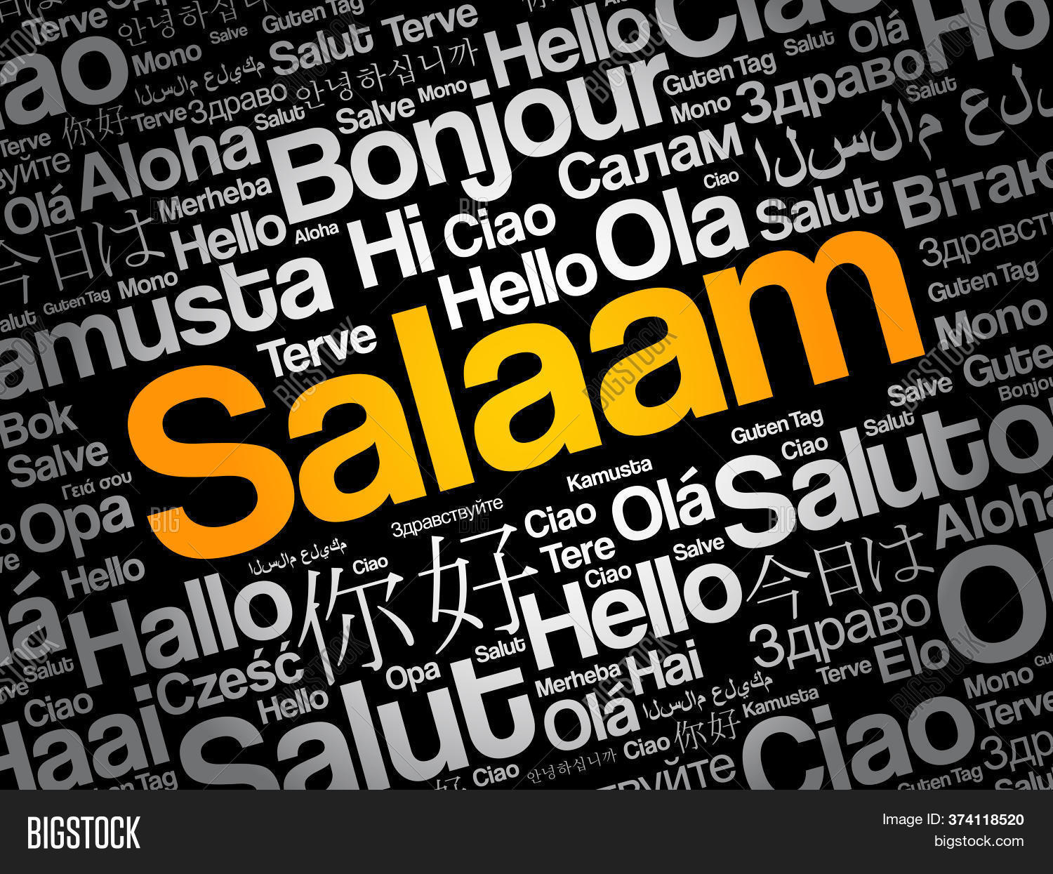 Salaam (hello Greeting Image & Photo (Free Trial) | Bigstock
