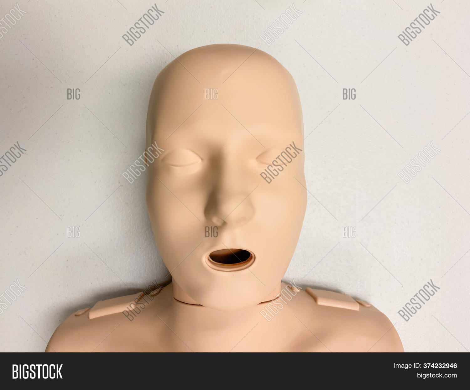Cpr Dummy On White Image & Photo (Free Trial) Bigstock