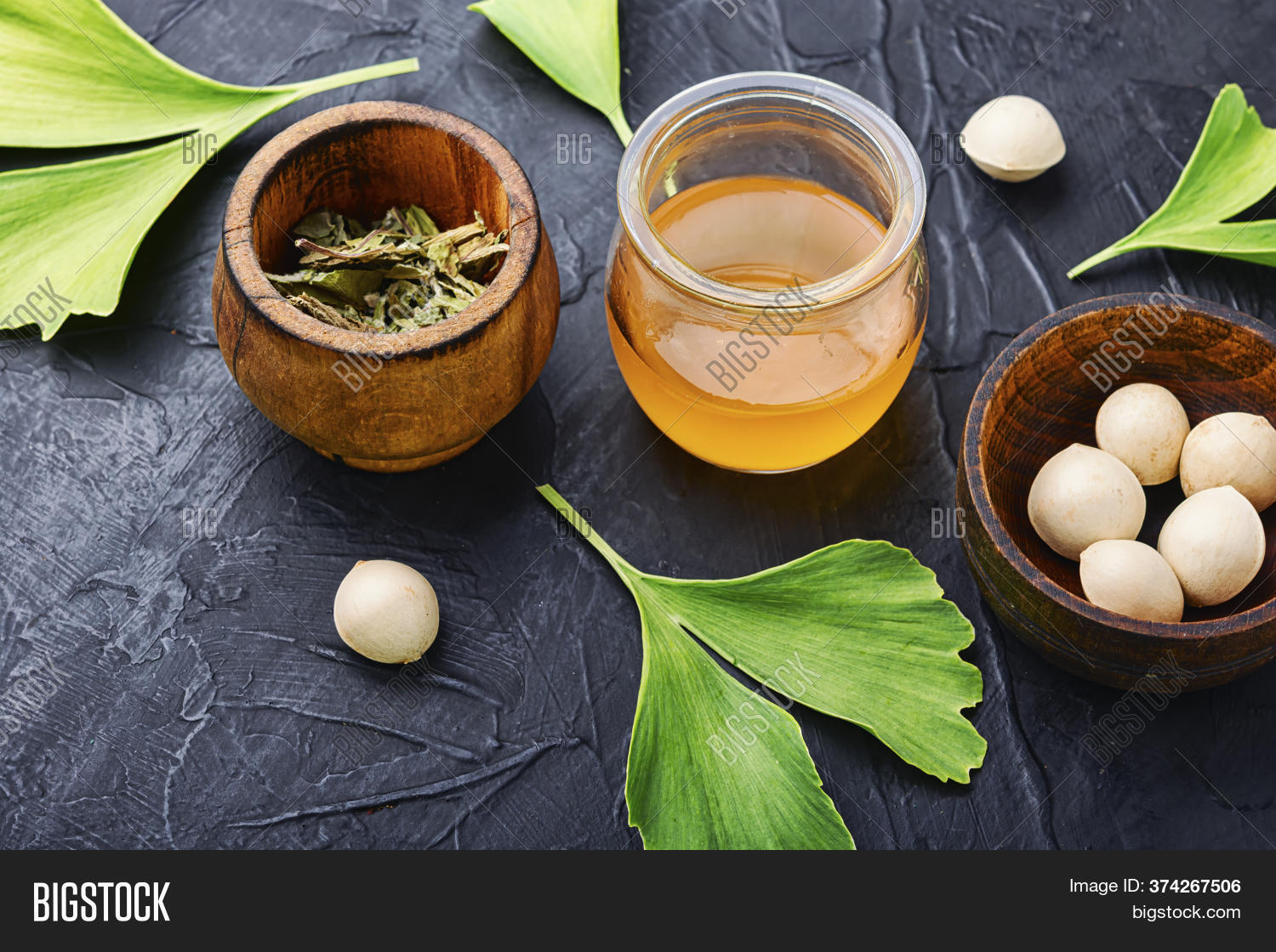 Ginkgo Biloba Herbal Image & Photo (Free Trial) Bigstock