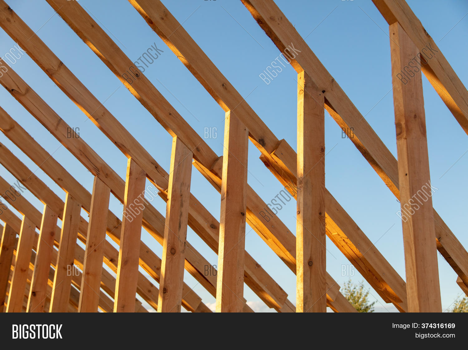 Wooden Boards On Roof Image & Photo (Free Trial) Bigstock