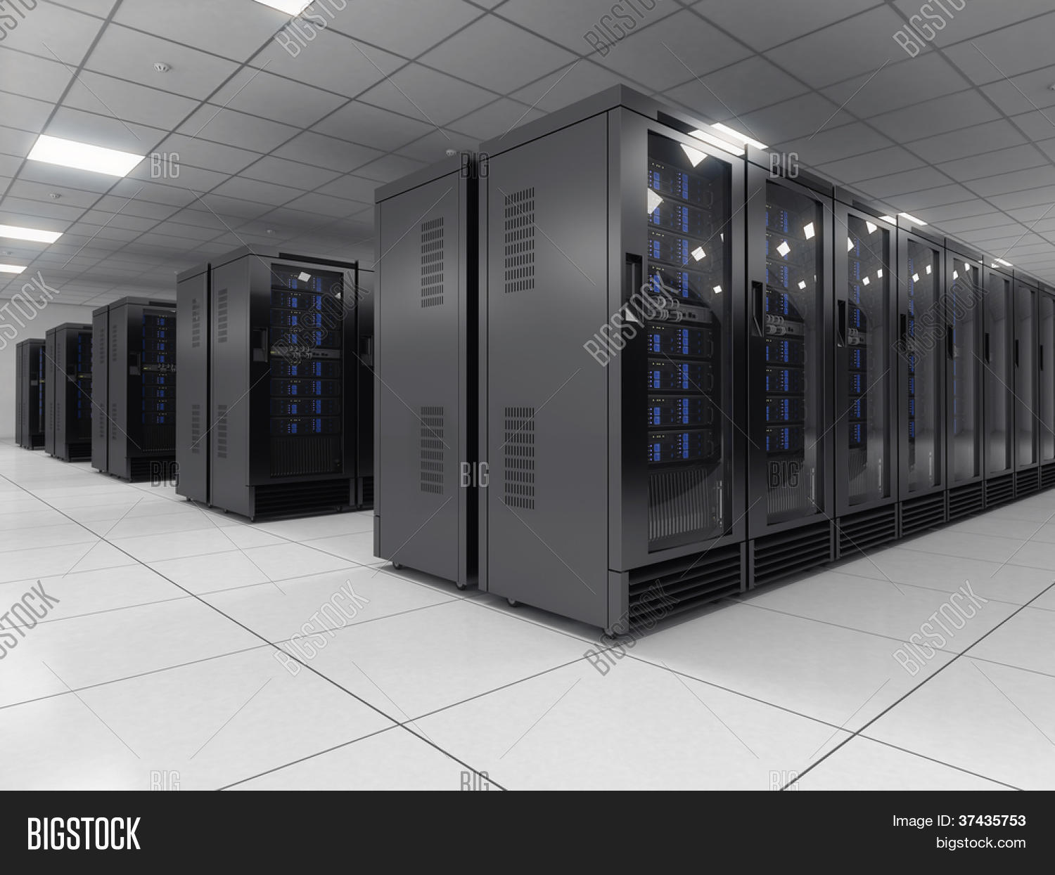 Server Room Image & Photo (Free Trial) | Bigstock