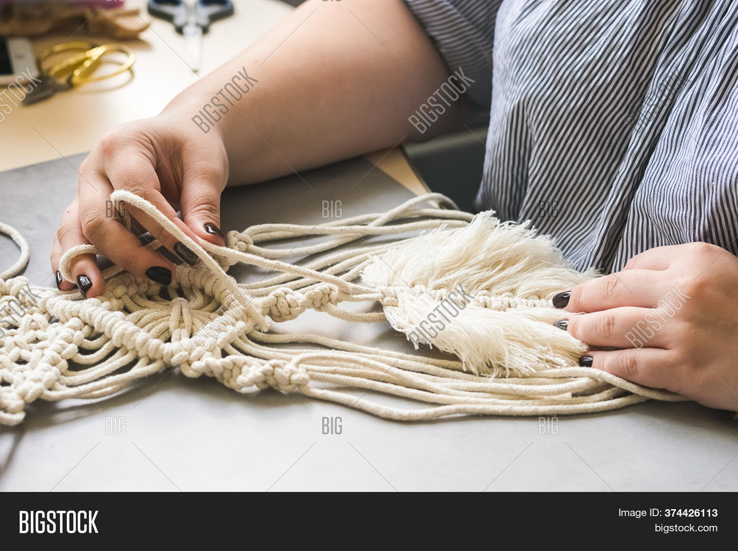 Female Hands Weave Image & Photo (Free Trial) Bigstock
