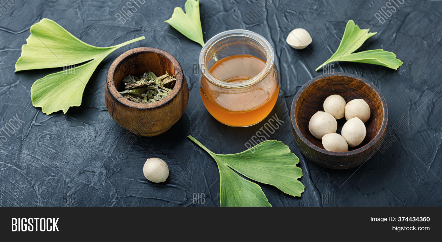 Ginkgo Biloba Herbal Image & Photo (Free Trial) Bigstock