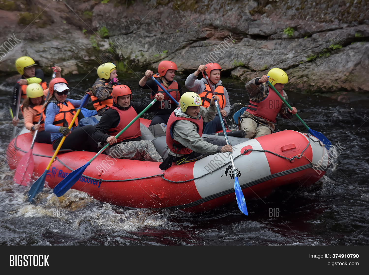 Rafting On Rafts Image & Photo (Free Trial) Bigstock